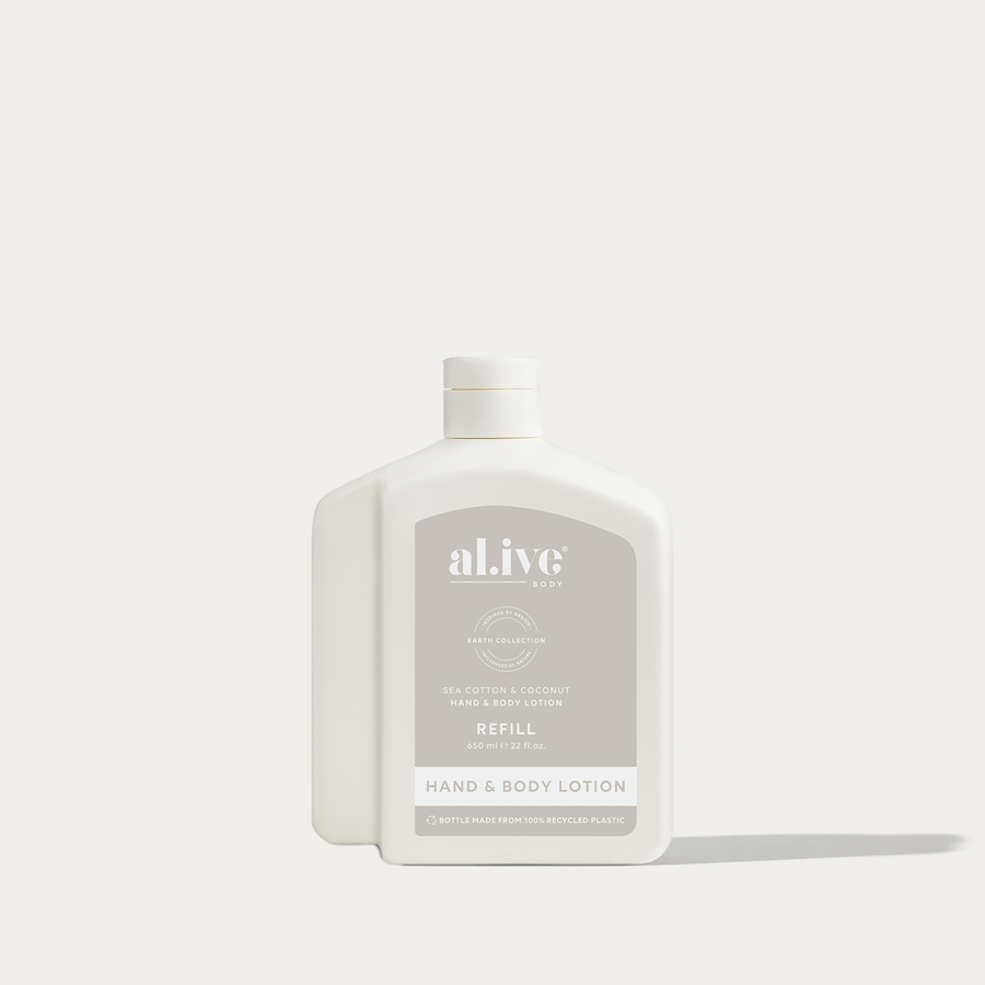 650ML LOTION REFILL - SEA COTTON & COCONUT
