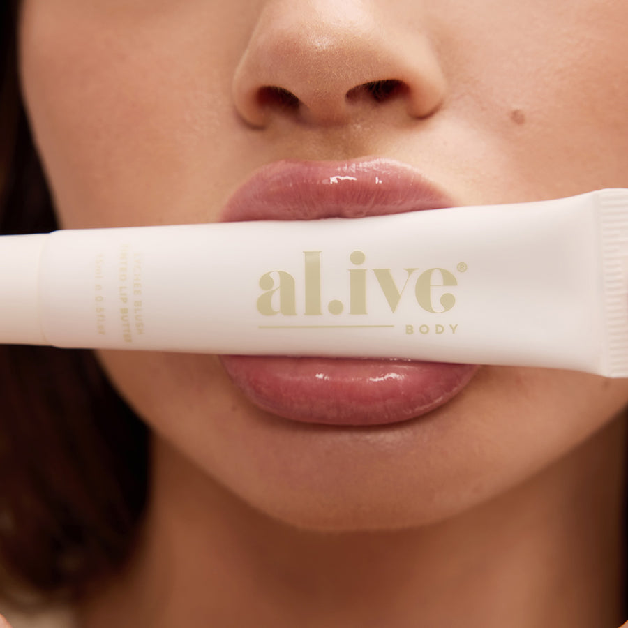 TINTED LIP BUTTER - LYCHEE BLUSH