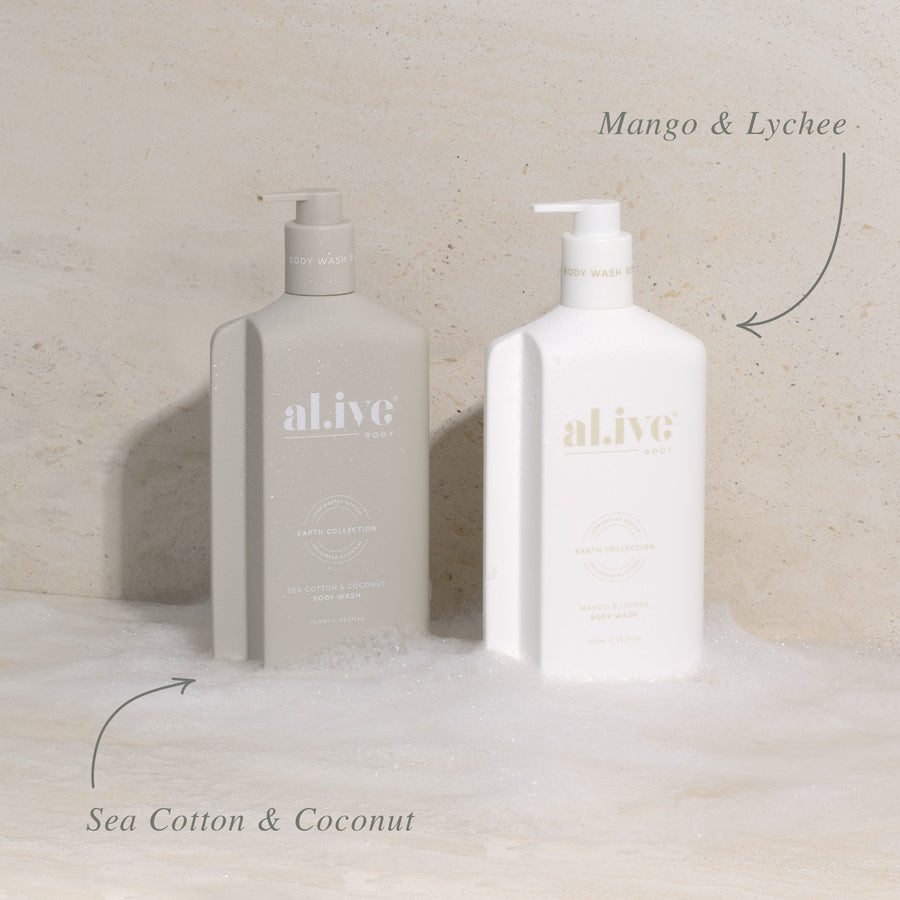 750ML BODY WASH - MANGO & LYCHEE