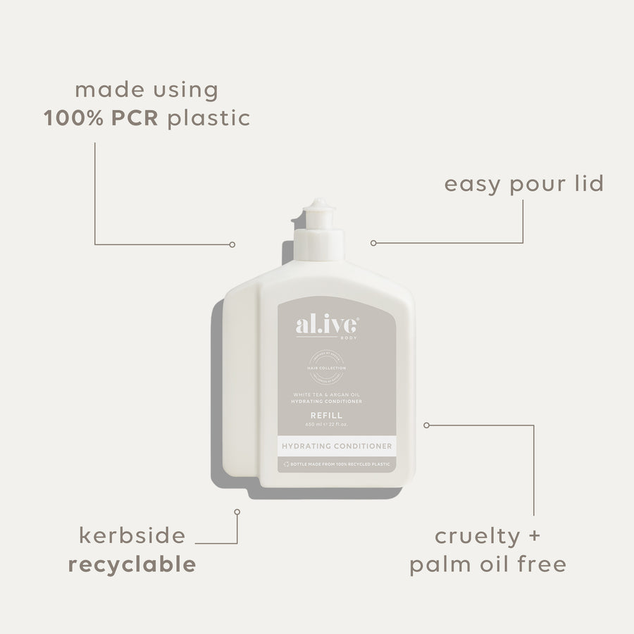 Conditioner Refill - White Tea & Argan Oil