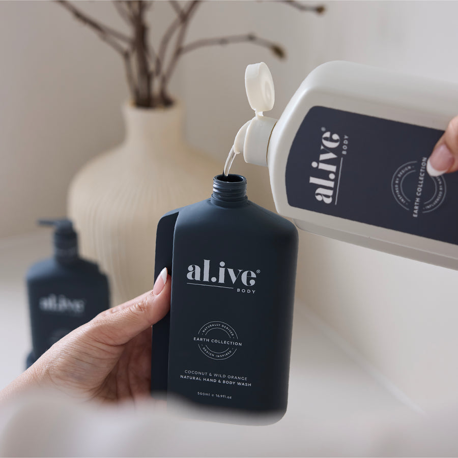 Hand & Body Wash Refill - Coconut & Wild Orange