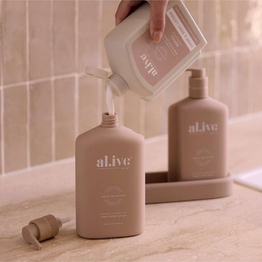 Hand & Body Lotion Refill - Apricot & Sweet Fig