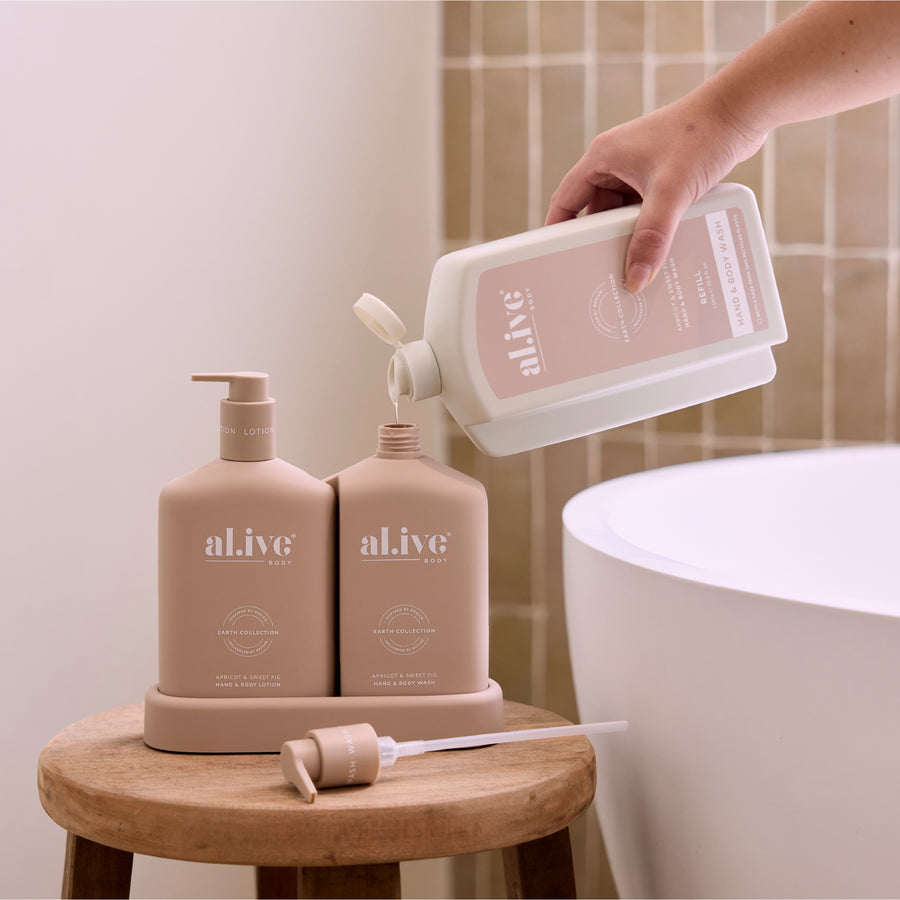 Hand & Body Wash Refill - Apricot & Sweet Fig