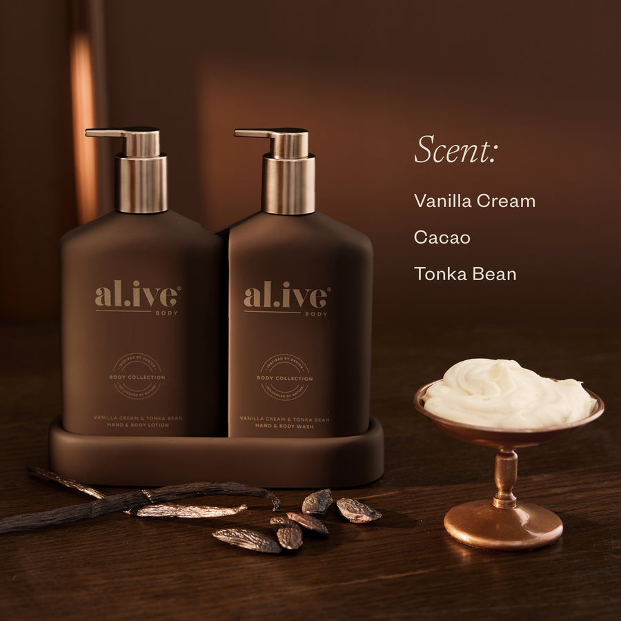 Transformative Bathroom Duo - Vanilla Cream & Tonka Bean