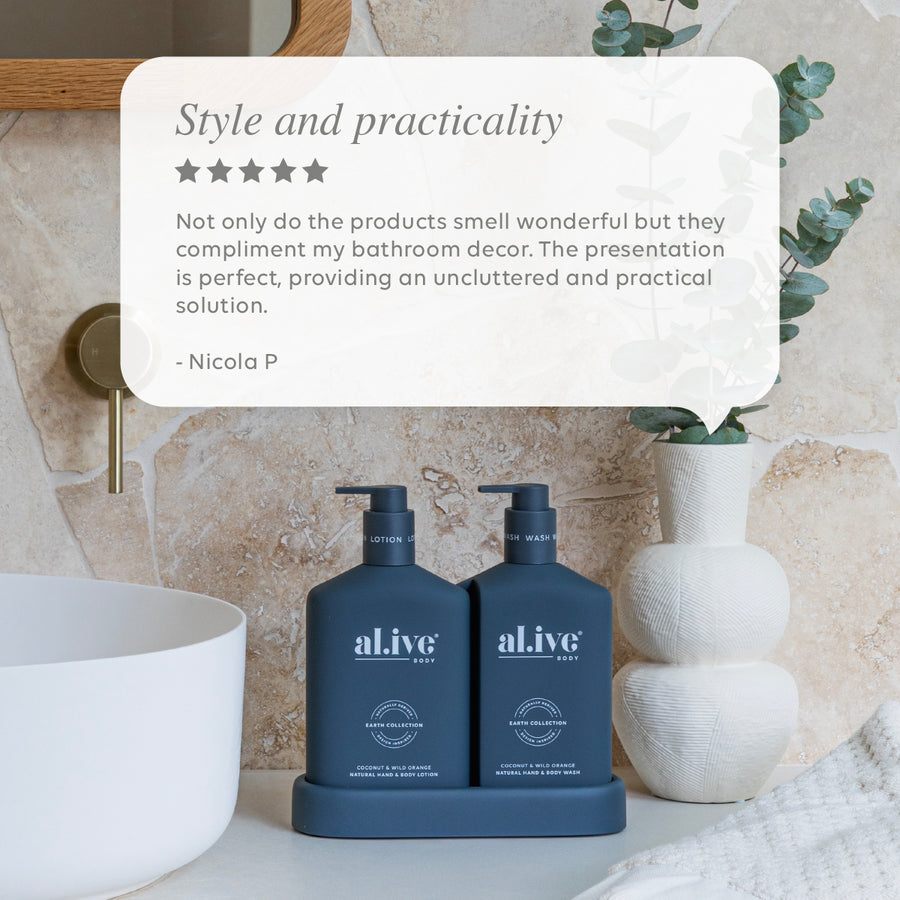 Bathroom Duo Wash + Lotion - Coconut & Wild Orange