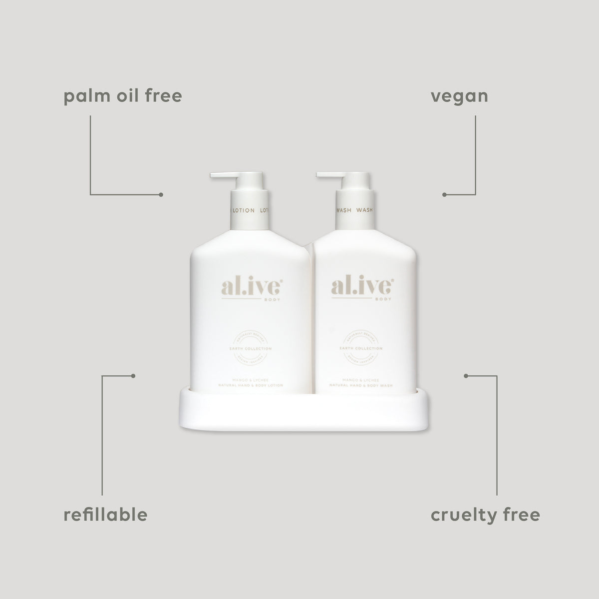 Bathroom Duo - Mango & Lychee