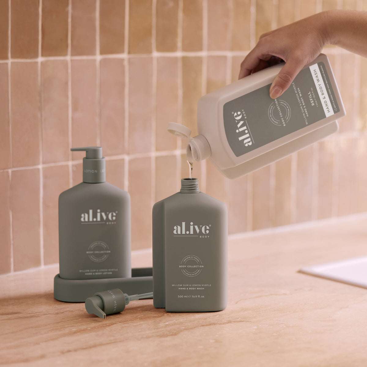 Hand & Body Wash Refill - Willow Gum & Lemon Myrtle