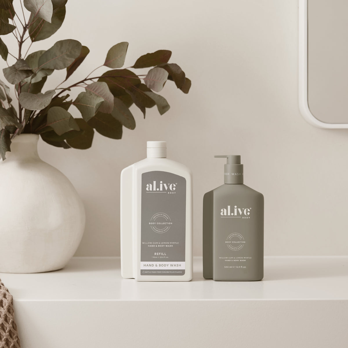 Hand & Body Wash Refill - Willow Gum & Lemon Myrtle