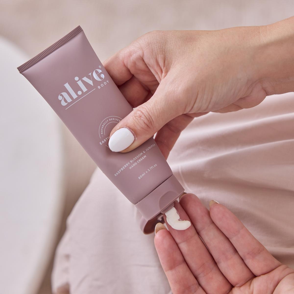 HAND CREAM - RASPBERRY BLOSSOM & JUNIPER