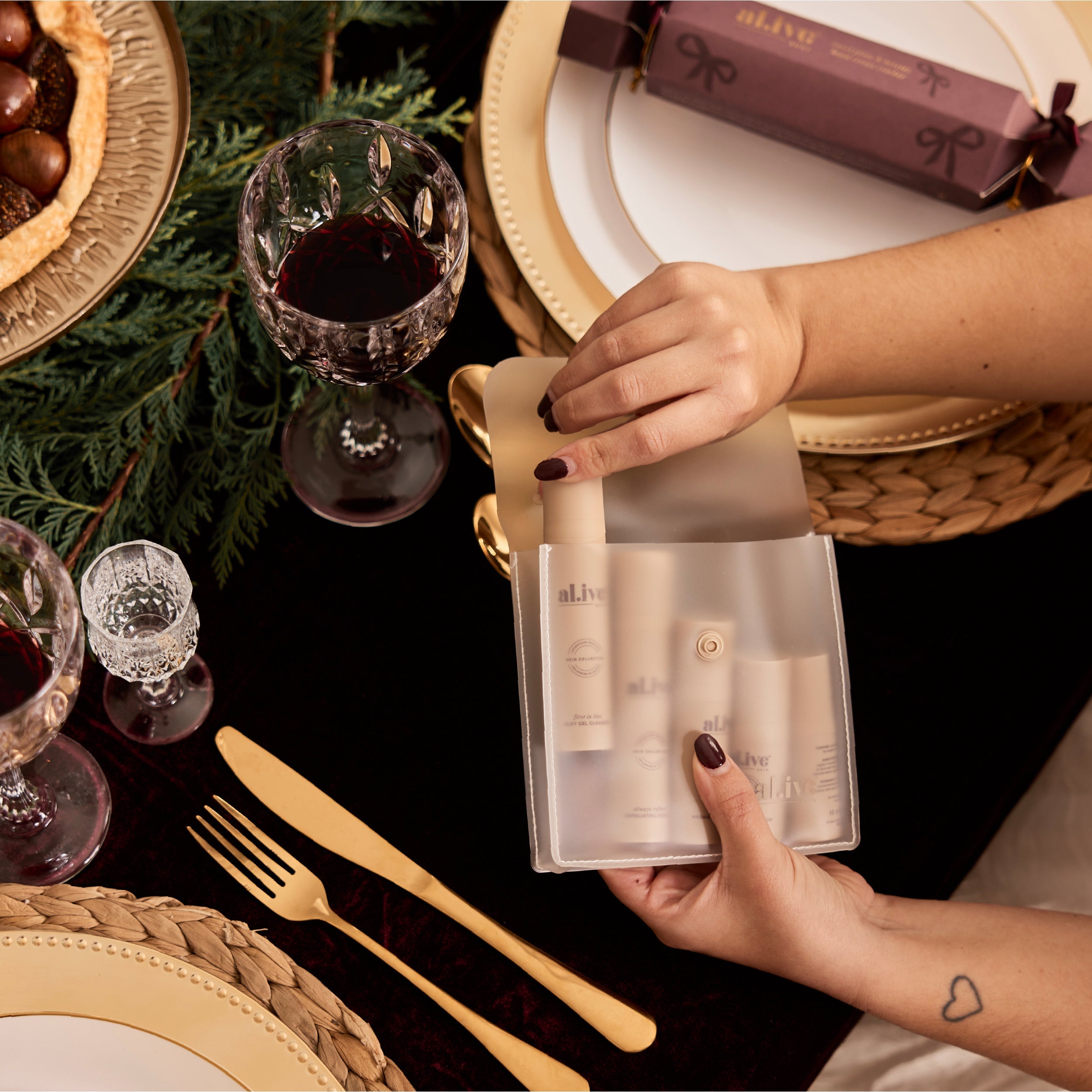 travel light - skincare travel size gift set