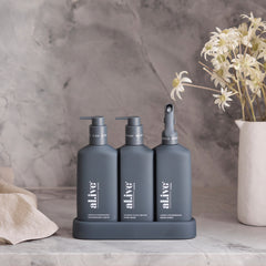 new - midnight blue kitchen trio
