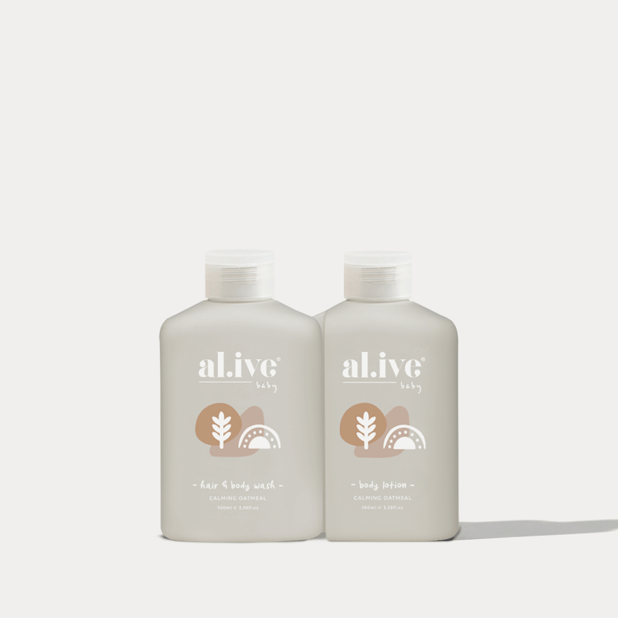 LITTLE TRAVELLER - WASH & LOTION TRAVEL SET