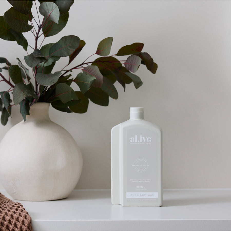 1 L WASH REFILL - SEA COTTON & COCONUT