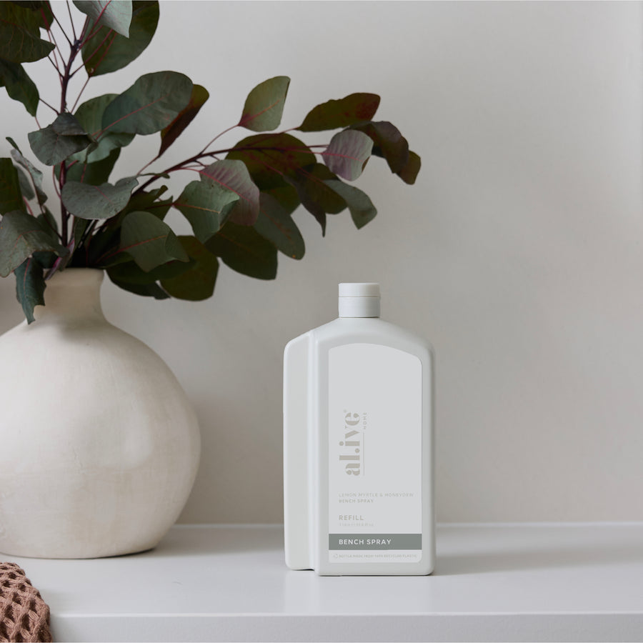 1 L BENCH SPRAY REFILL - LEMON MYRTLE & HONEYDEW