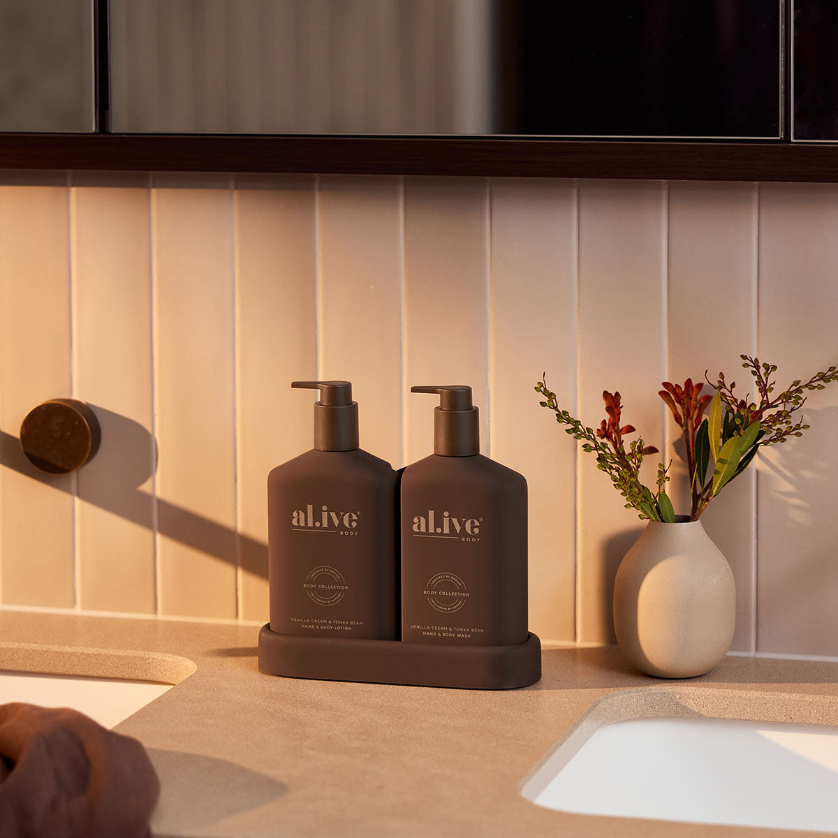 Transformative Bathroom Duo - Vanilla Cream & Tonka Bean