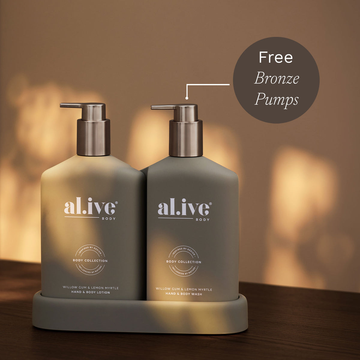BATHROOM DUO - WILLOW GUM & LEMON MYRTLE