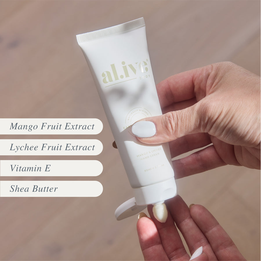 HAND CREAM -  MANGO & LYCHEE