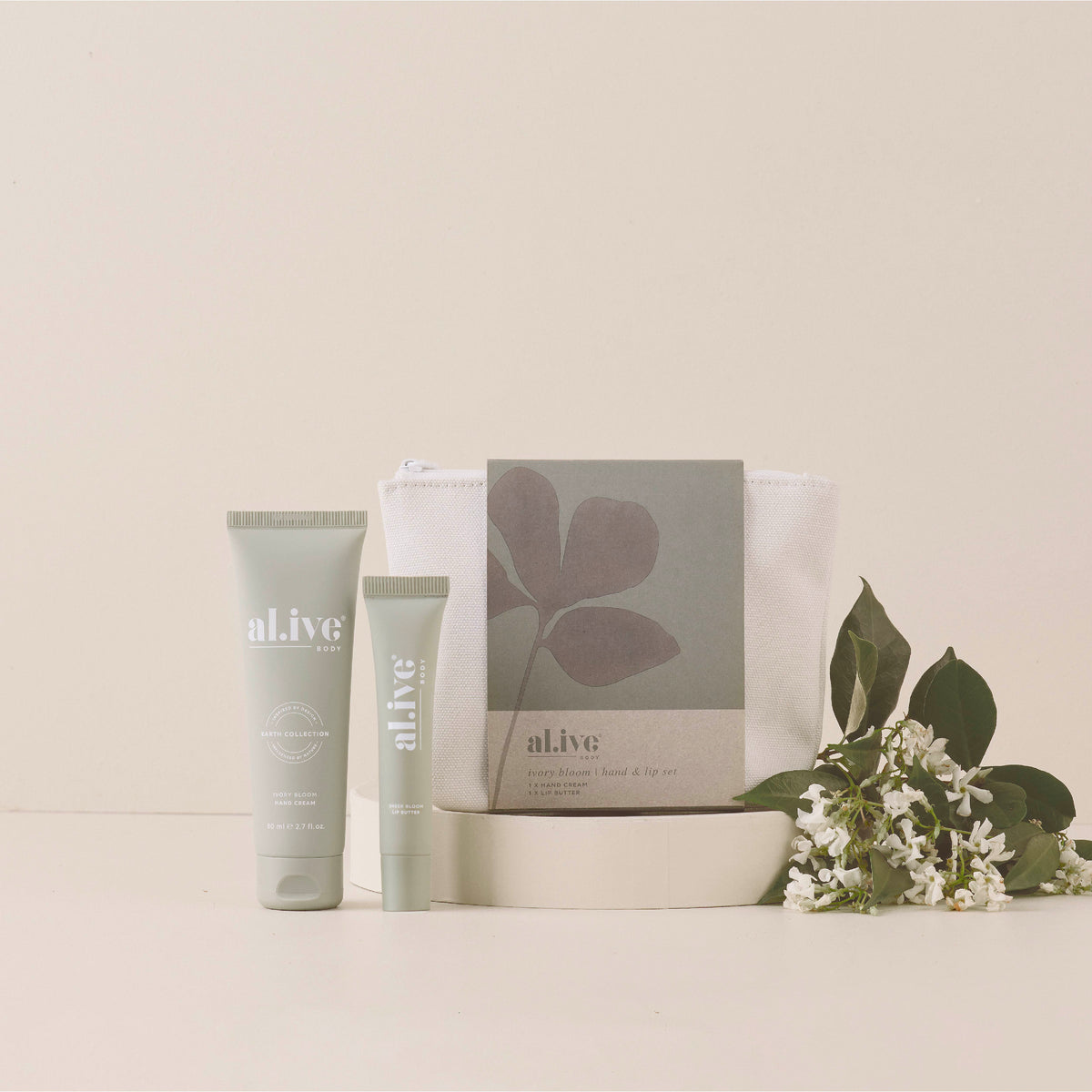 HAND AND LIP SET - IVORY BLOOM