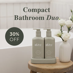 compact bathroom duo