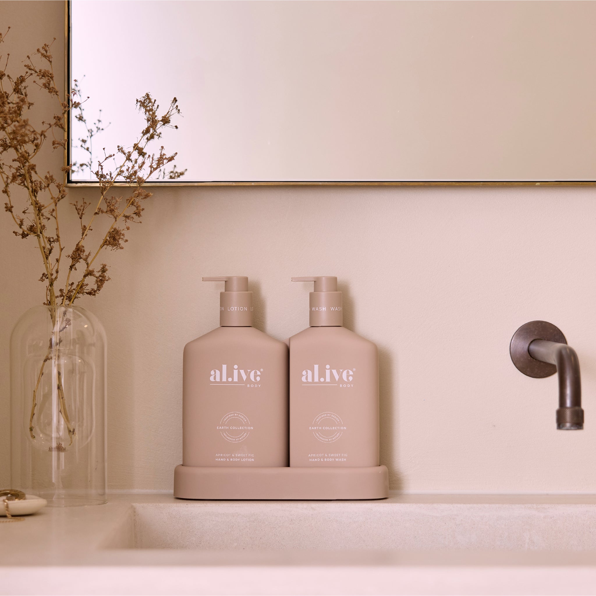WASH & LOTION DUO - APRICOT & SWEET FIG
