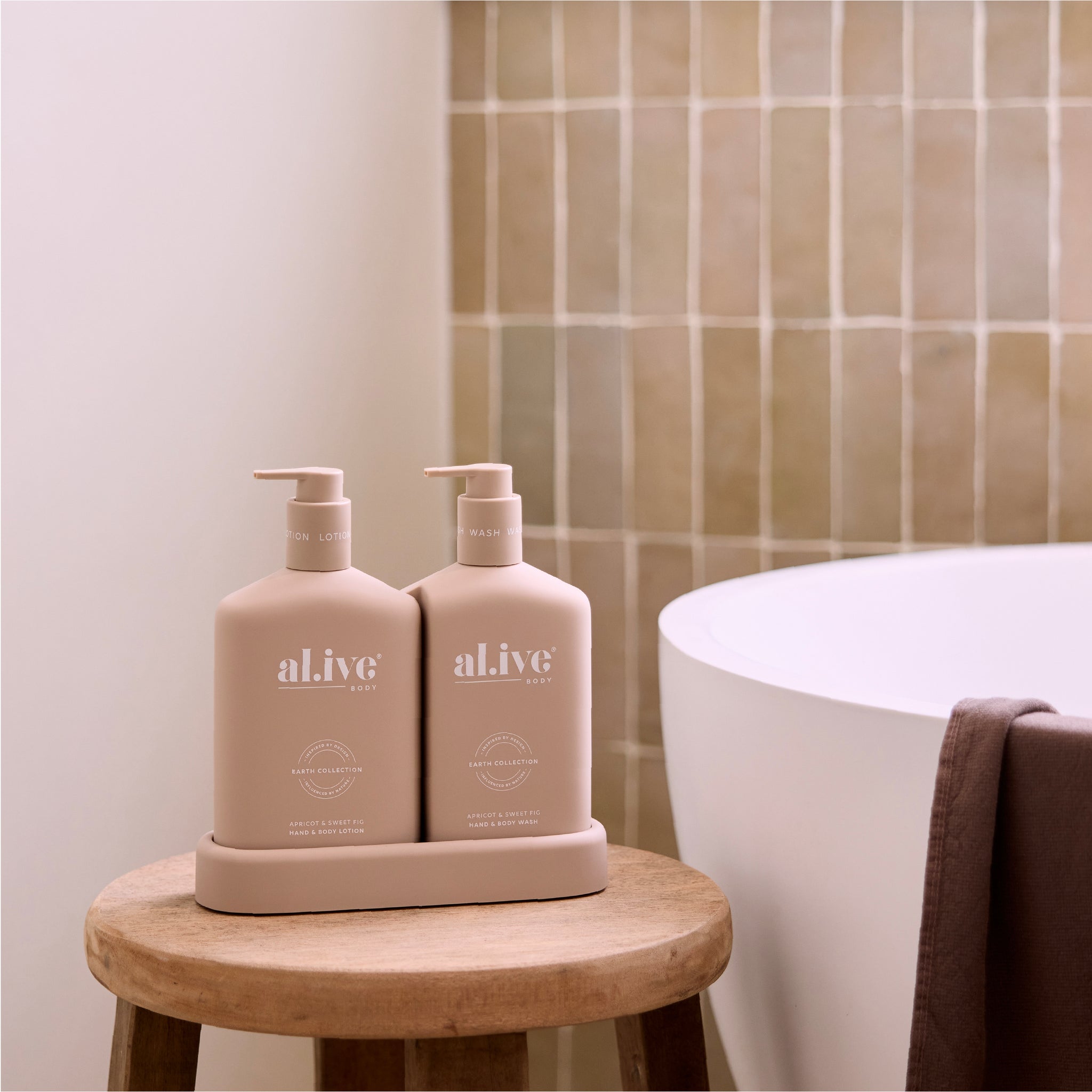 WASH & LOTION DUO - APRICOT & SWEET FIG
