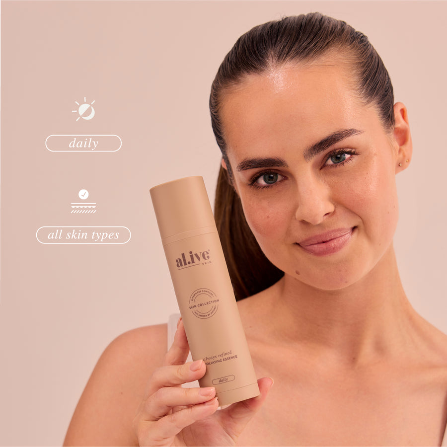 ALWAYS REFINED, EXFOLIATING ESSENCE