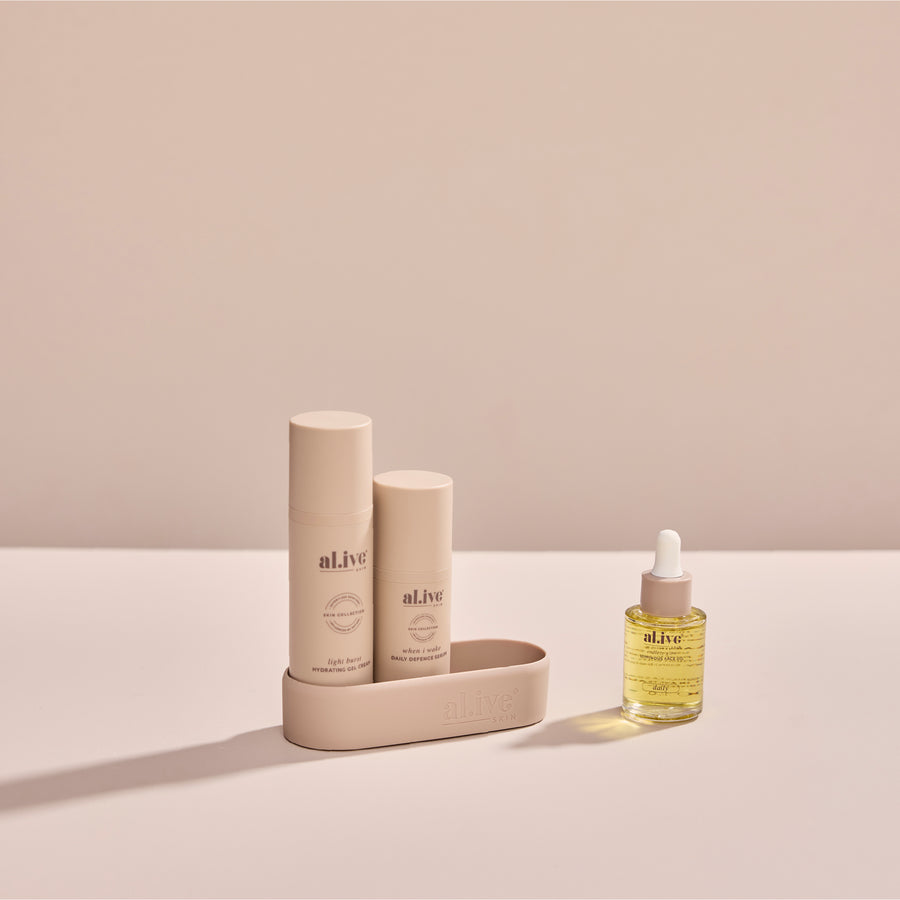 Three Piece Skincare Tray