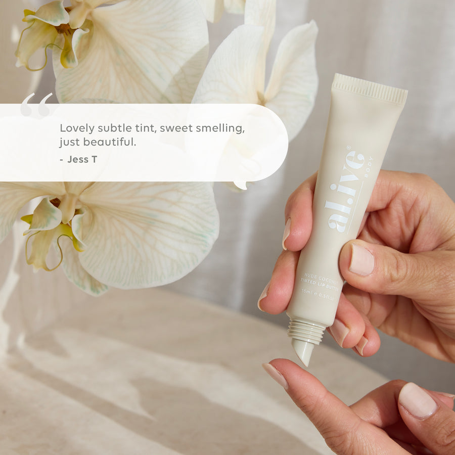TINTED LIP BUTTER - NUDE COCONUT