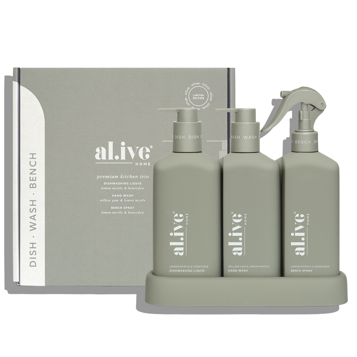Kitchen Trio - Willow Gum & Lemon Myrtle + Lemon Myrtle & Honeydew