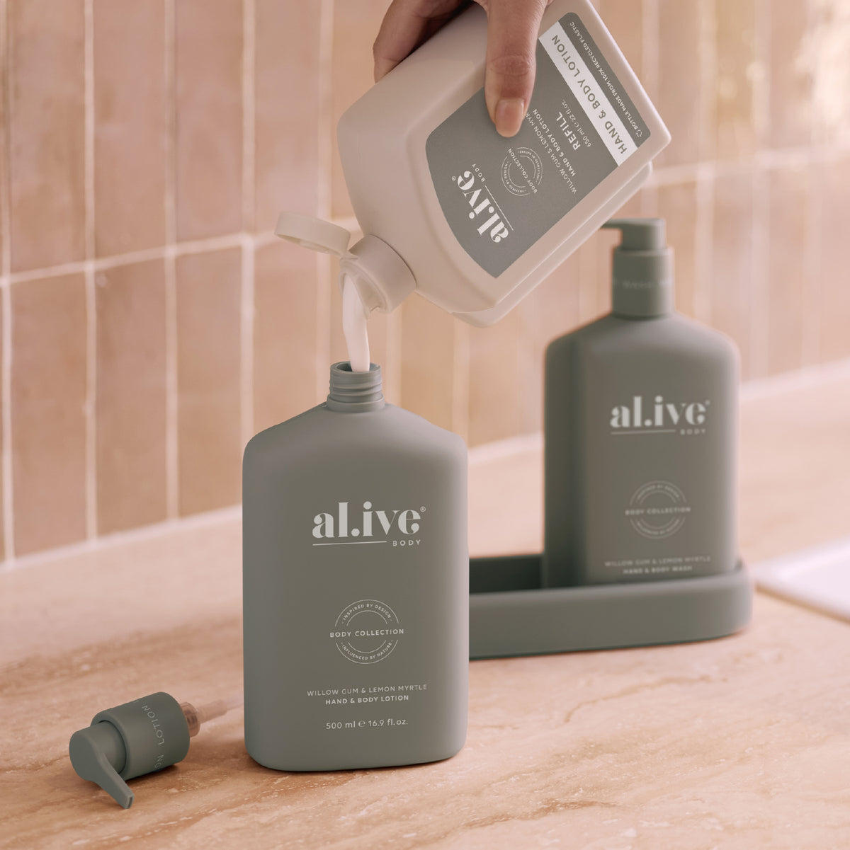 Hand & Body Lotion Refill - Willow Gum & Lemon Myrtle