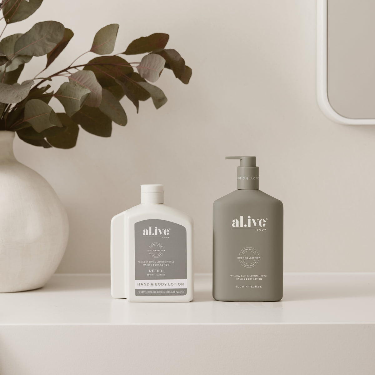 Hand & Body Lotion Refill - Willow Gum & Lemon Myrtle