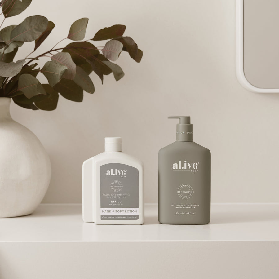 Hand & Body Lotion Refill - Willow Gum & Lemon Myrtle