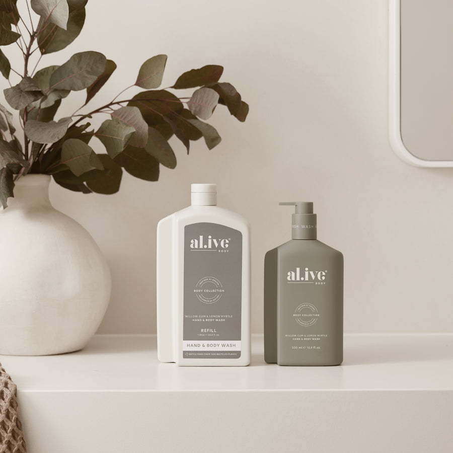 Hand & Body Wash Refill  - Willow Gum & Lemon Myrtle